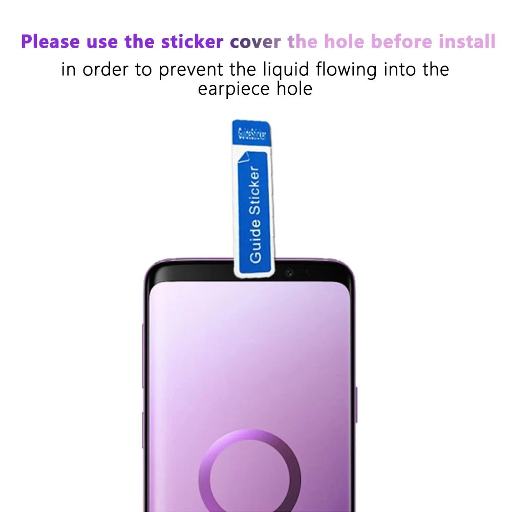 УФ жидкое Защитное стекло для экрана samsung Galaxy S10 S10 S9 S8 Plus S10E 5D полное покрытие Клей закаленное защитное стекло пленка