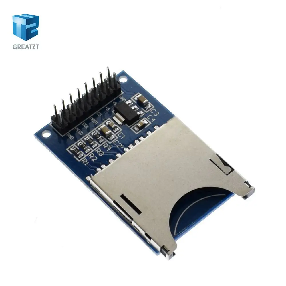 1 шт./лот чтения и записи модуль для Arduino модуль Слот для карты SD Гнездо Читатель ARM MCU