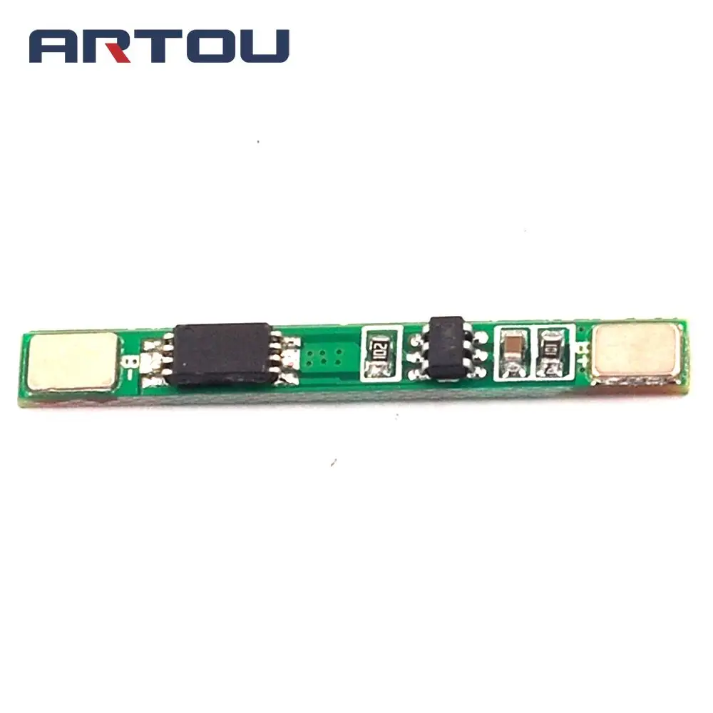 2 шт./лот 1S 3 7 V 3A Защитная плата для литий ионного аккумулятора BMS PCM pcm