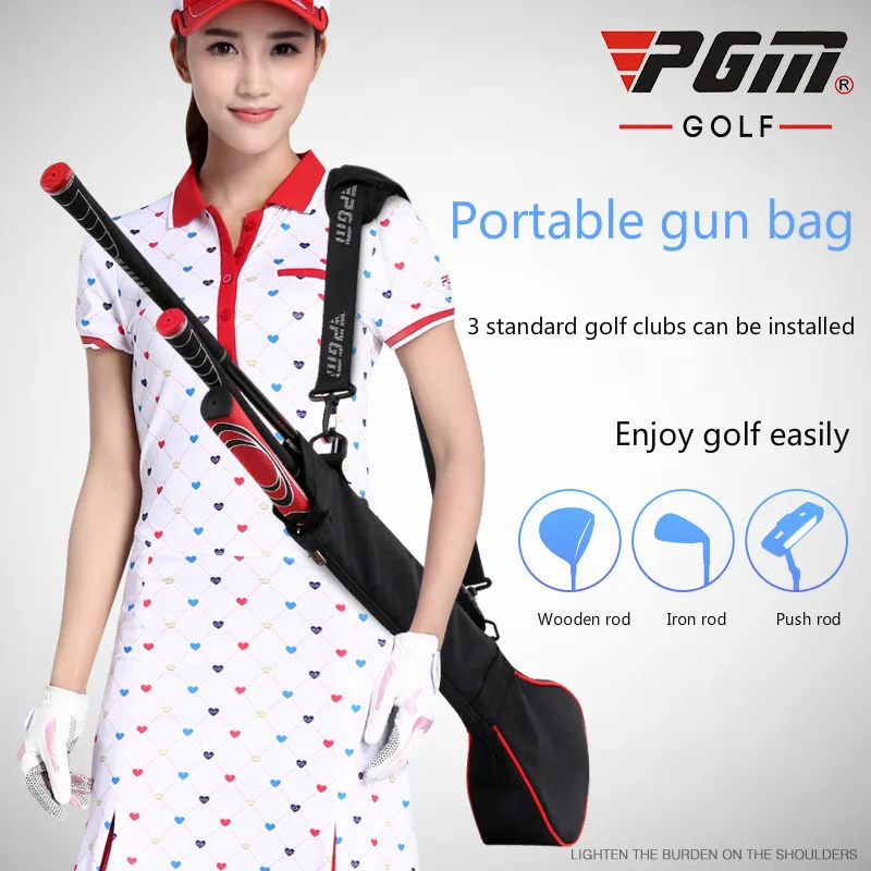 Golf bagPGM сумка для гольфа пакет оружия может быть упакован с 3 мини клубами|Сумки