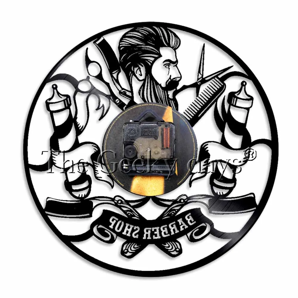 Настенные часы с тихим виниловым дисплеем 12 дюймов|Настенные часы| |