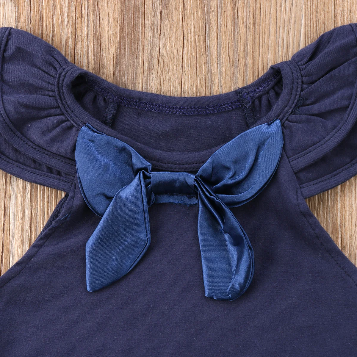 Одежда для новорожденных девочек боди с рукавами крылышками летняя детская