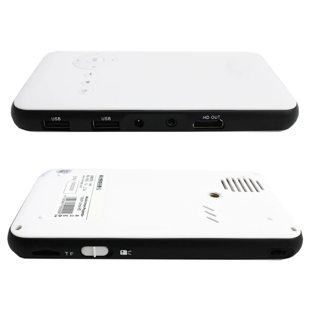 Карман 8 г HD мини-проектор Android 7,1 ТВ Box HDMI Выход Airplay Bluetooth AC3 smart светодио дный портативный видеопроектор DLP для домашнего кинотеатра