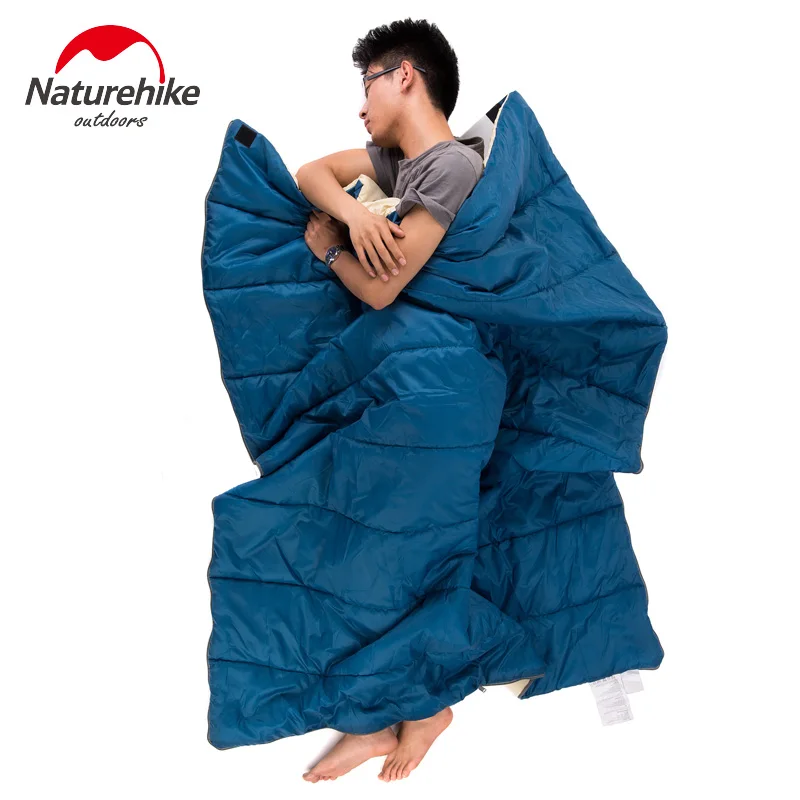 Naturehike открытый спальный мешок для кемпинга тип конверта Сверхлегкий портативный