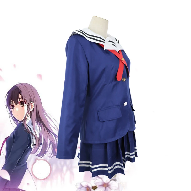 VEVEFHUANG Saenai Heroine no Sodatekata Katou Megumi школьная форма Аки томоя эрири Спенсер Sawamura kasumigaoka
