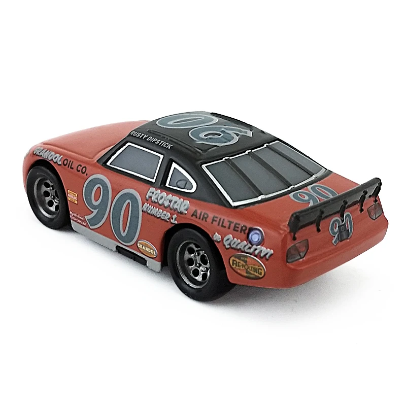 Disney Pixar Cars 3 No.90 Ponchy Wipeout Thomasville Racing Legends 1:55 литья под давлением металлическая