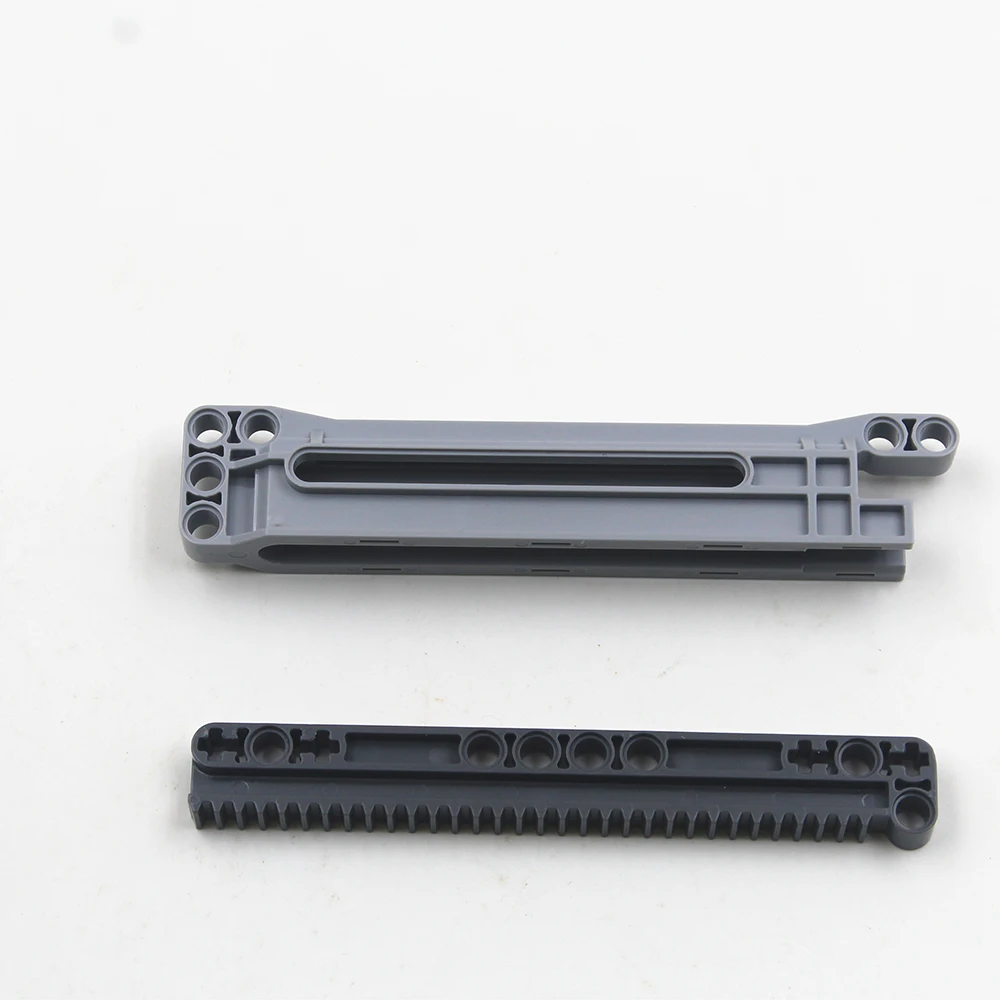 

Self-Locking Bricks free creation of toy MOC Building Blocks Technical Gear Rack & Groove compatible with Lego