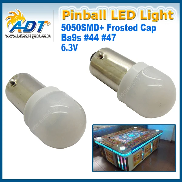 200 шт. 5050SMD + матовый колпачок крышки объектива Ba9s #44 #47 6 3 В светодиодные лампы |