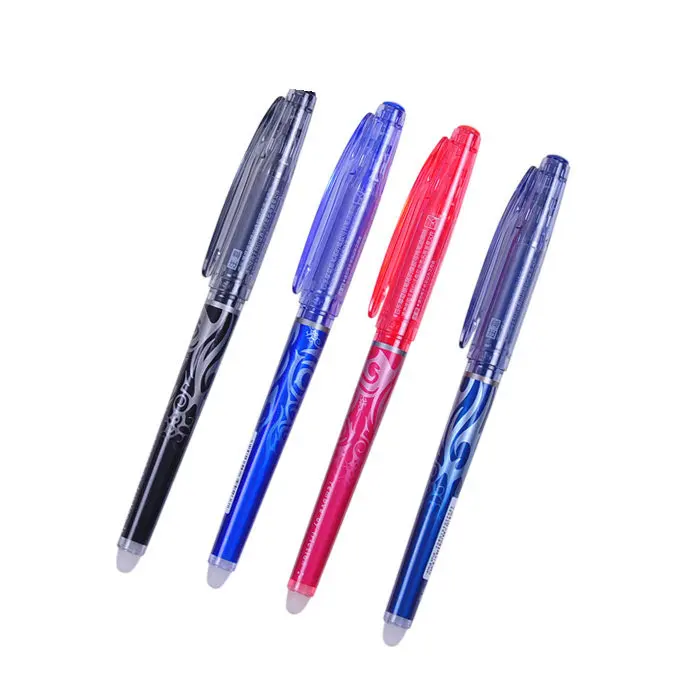 4Pcs Each Color 1Pc Pilot FriXion стираемая Ручка-роллер иглы Baile стираемая ручка 0,5 мм BL-FRP5 Япония синий/черный/синий черный/красный цвета на выбор - Цвет: 4Pcs Each Color 1Pc