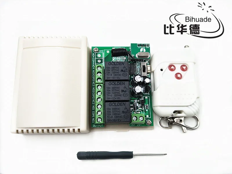 433 МГц код обучения Универсальный беспроводной пульт дистанционного управления