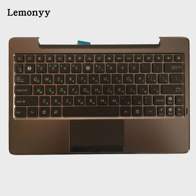 Русская клавиатура для ноутбука с C оболочкой ASUS TF101 TF201 TF201T TF700T Упор рук верхняя
