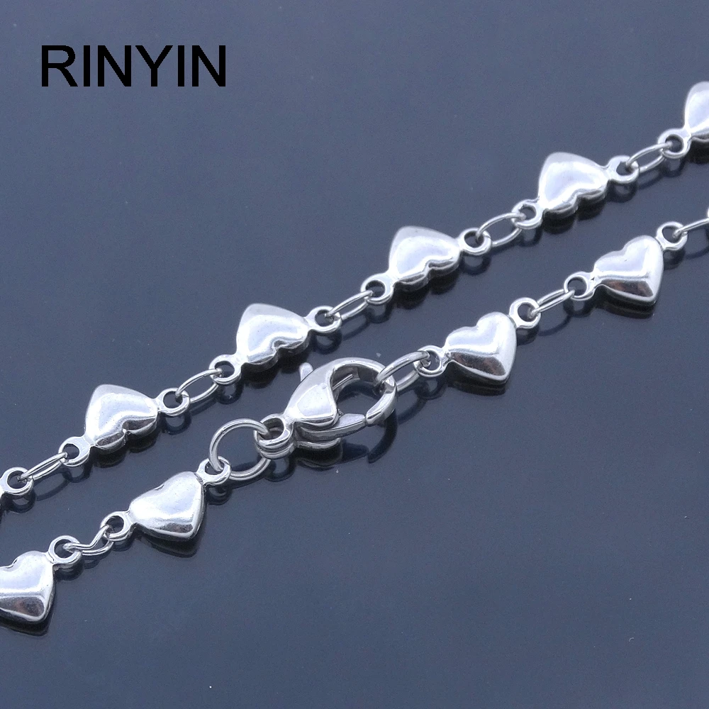 Женские браслеты на щиколотку из нержавеющей стали ногу с подвеской в виде