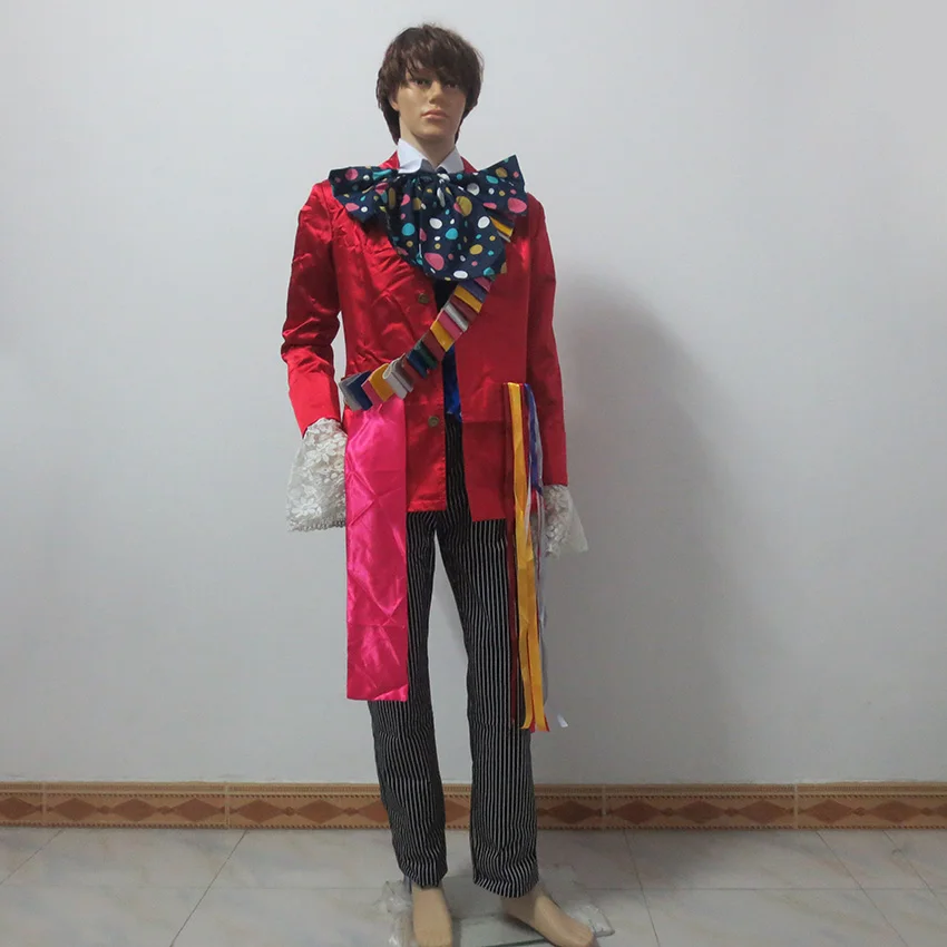 Костюм для косплея Mad Hatter костюмы взрослых на Хэллоуин|costume adult|adult costumealice in wonderland