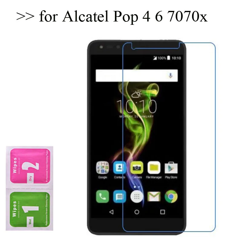 Для Alcatel 7070x ультра прозрачный мягкий ТПУ нано Взрывозащищенный экран защитный