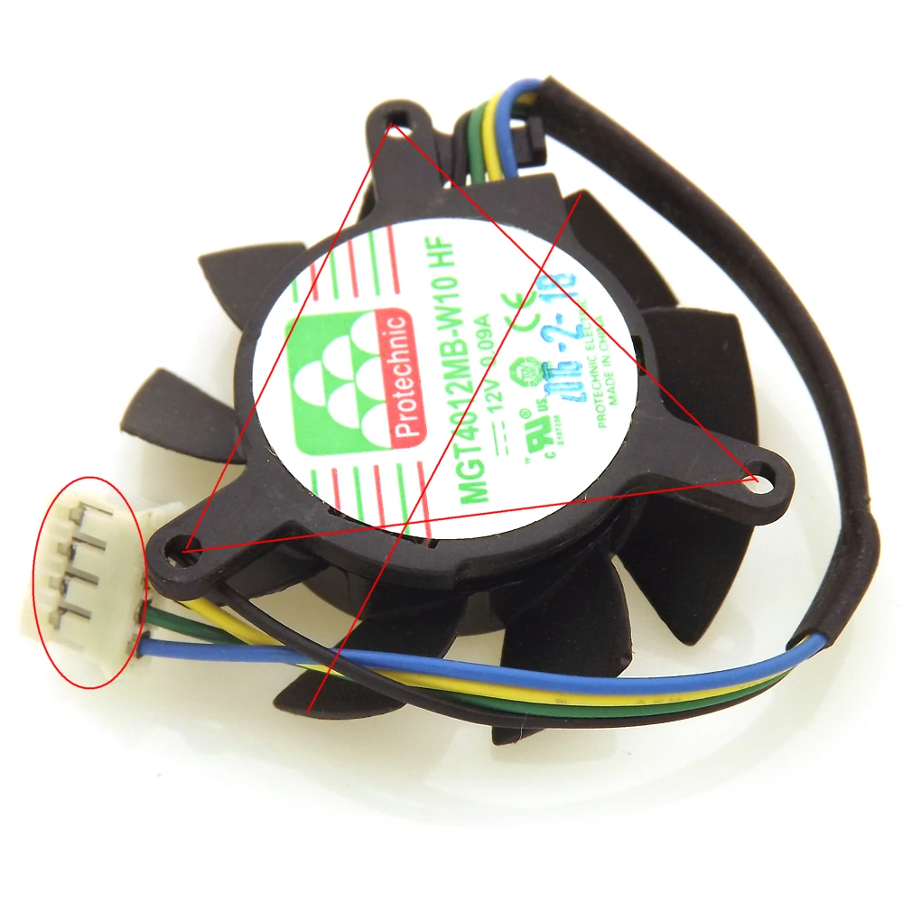 Бесплатная доставка MGT4012MB W10 MGT4012MF HF 12V 0.09A с ультратонкой оправой 37 мм 31*31*31 4Pin