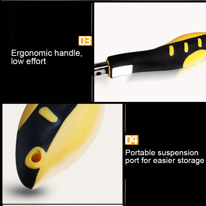 

Economical 1 Pcs Upholstery Staple Remover with Tack Puller Tool Ergonomic Handle ds99