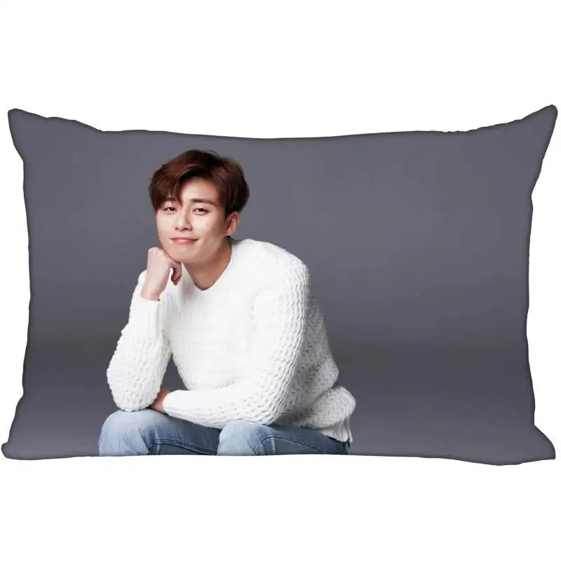 Новое поступление заказной парк Seo Jun атласная наволочка 35x45 см(с одной стороны) напечатанная Подушка на молнии крышка на заказ ваш подарок изображения - Цвет: 3