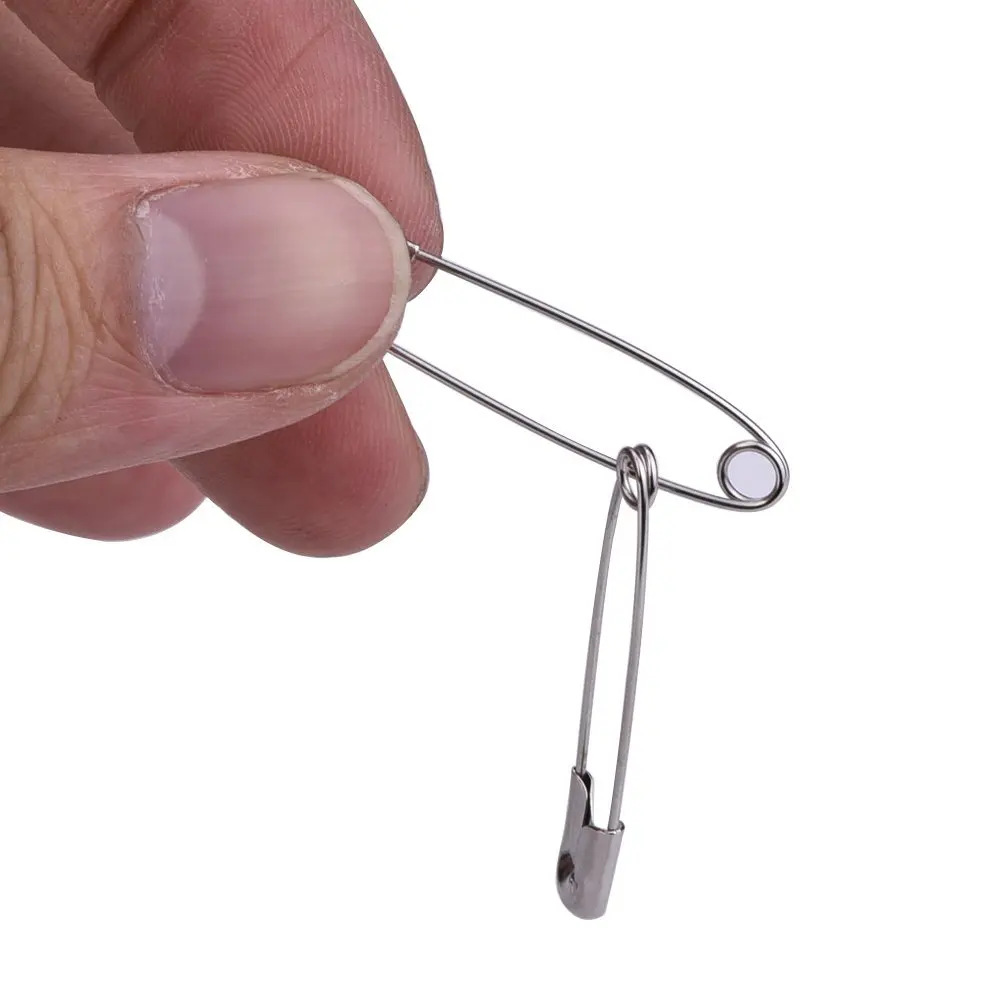 Набор из 100 сверхбольших безопасных штифтов для швейных аксессуаров одежды 2 7/3/3.