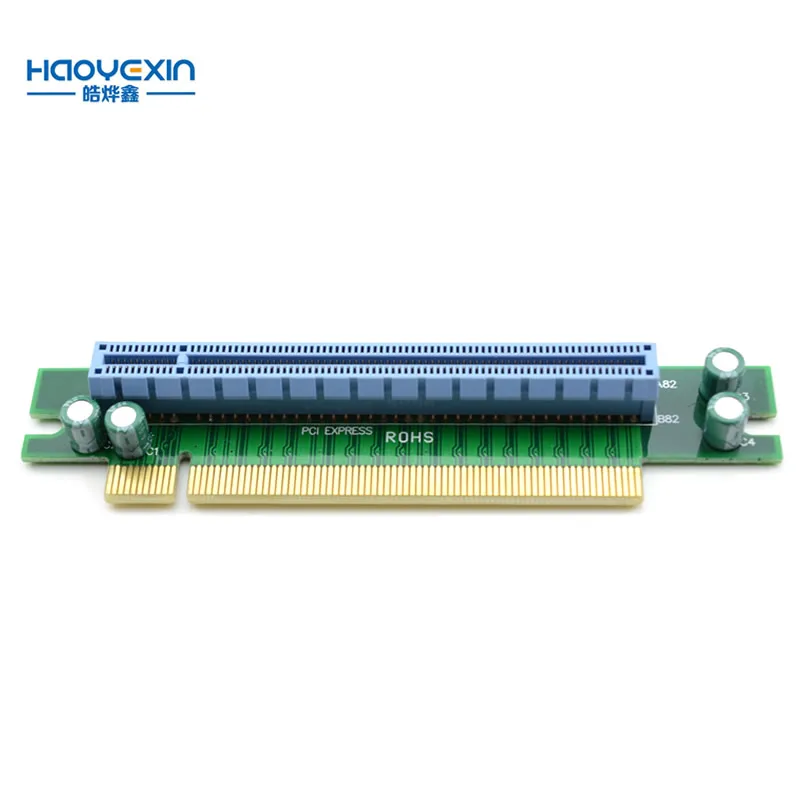 PCI-E Express 16X 90 градусов адаптер Riser Card для 1U КОМПЬЮТЕРНЫЙ СЕРВЕР шасси оптовая