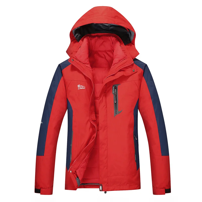 Зимняя Лыжная куртка Мужская водонепроницаемая для сноуборда зимний пуховик