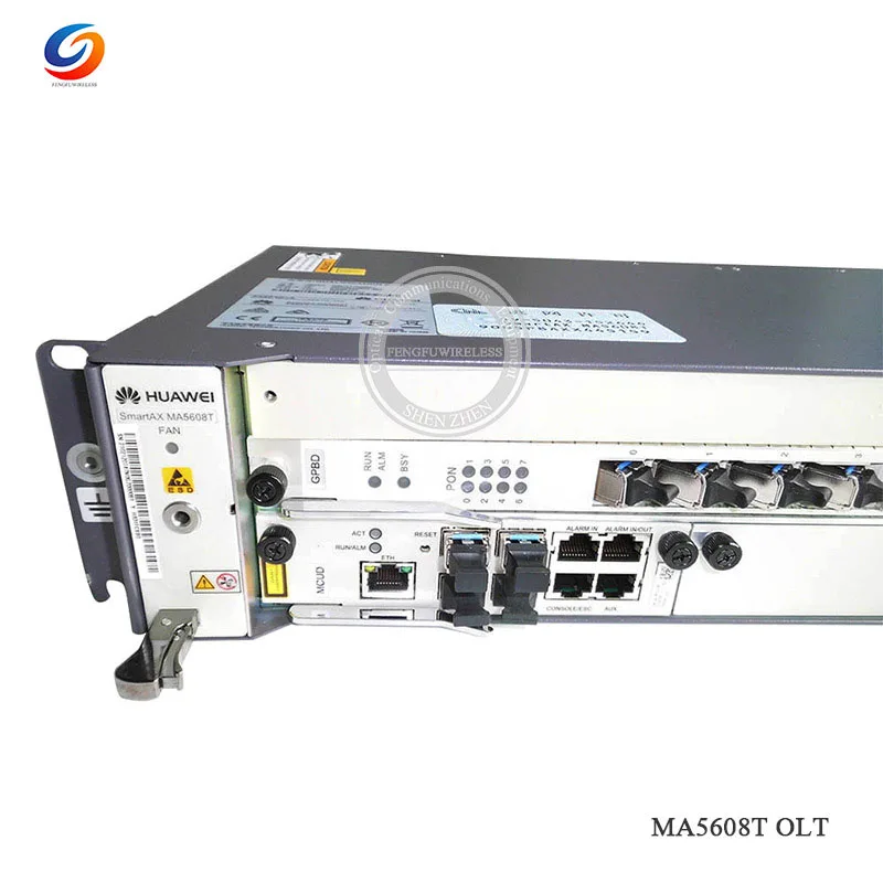Оригинальный Новый HW OLT MA5608T GPON с 1 * MCUD MPWC DC мощностью GPBD C + плата 8 шт. SFP модуль