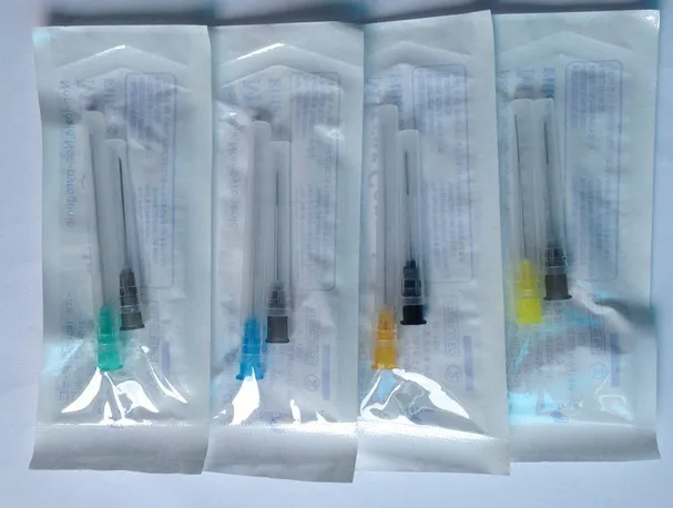 10 закругленных игл с тупым кончиком не острые безопасные боковое отверстие