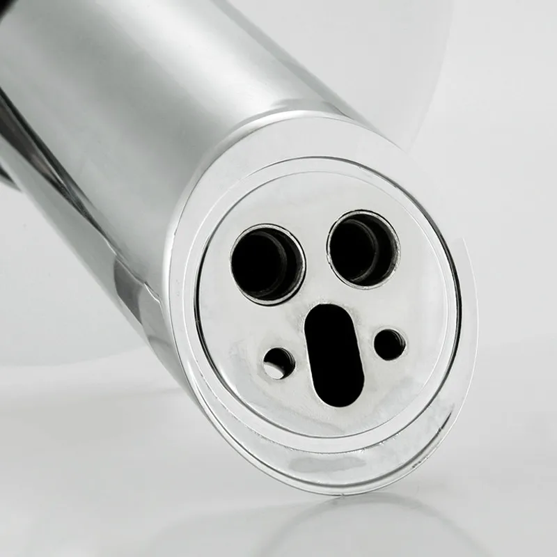 Стеклянный смеситель MOIIO для ванной комнаты латунный круглый кран Водопад