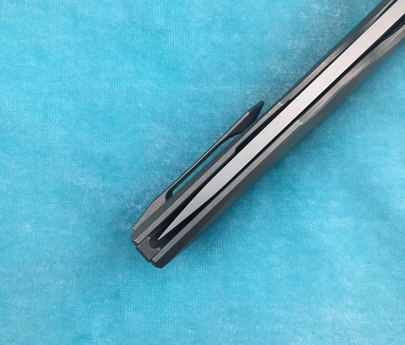 LOVOCOO RFT Флиппер складной нож для ежедневного использования, MRBS D2 лезвие titanium ручка сплава кемпинг на открытом воздухе Фруктовый нож, инструмент для повседневного использования