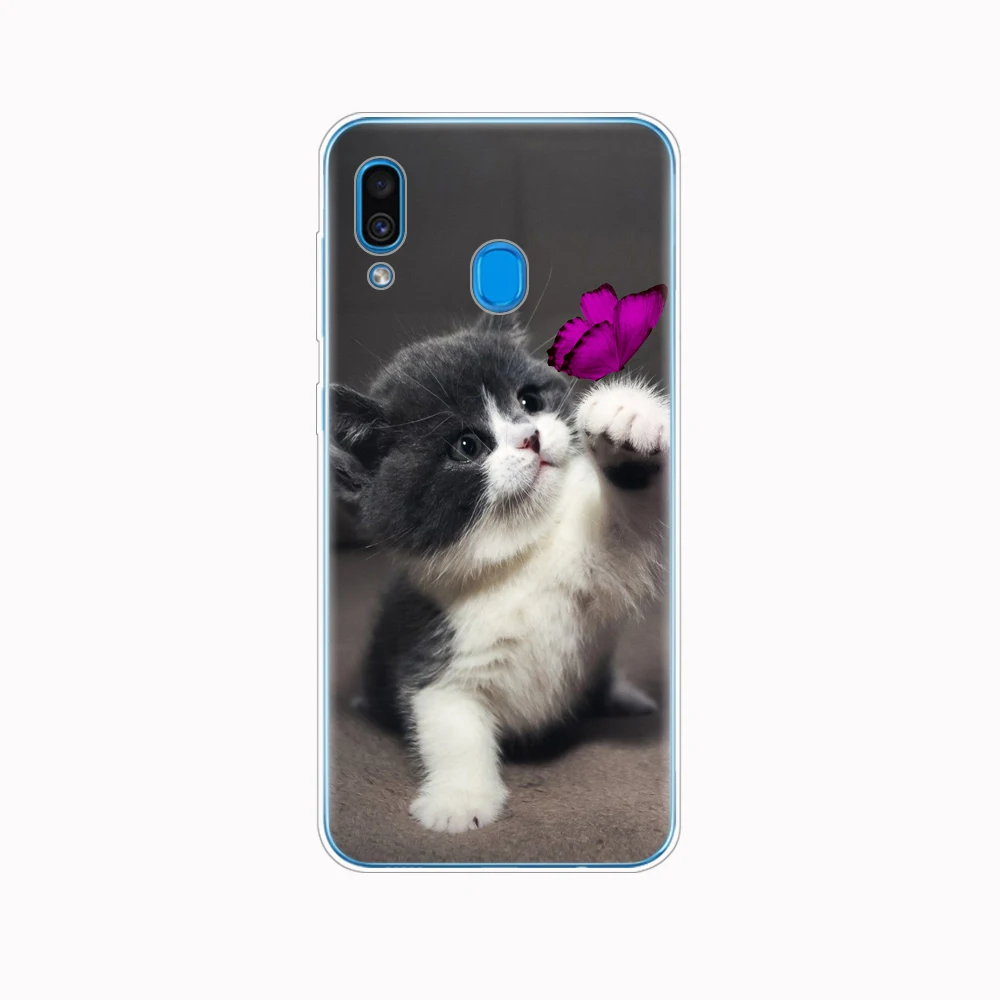 61905 Чехол для Samsung Galaxy A20, A20E, силиконовая задняя крышка для телефона, для Samsung A20, A205F, A20E, A202F, мягкий ТПУ чехол, бампер - Цвет: 61905