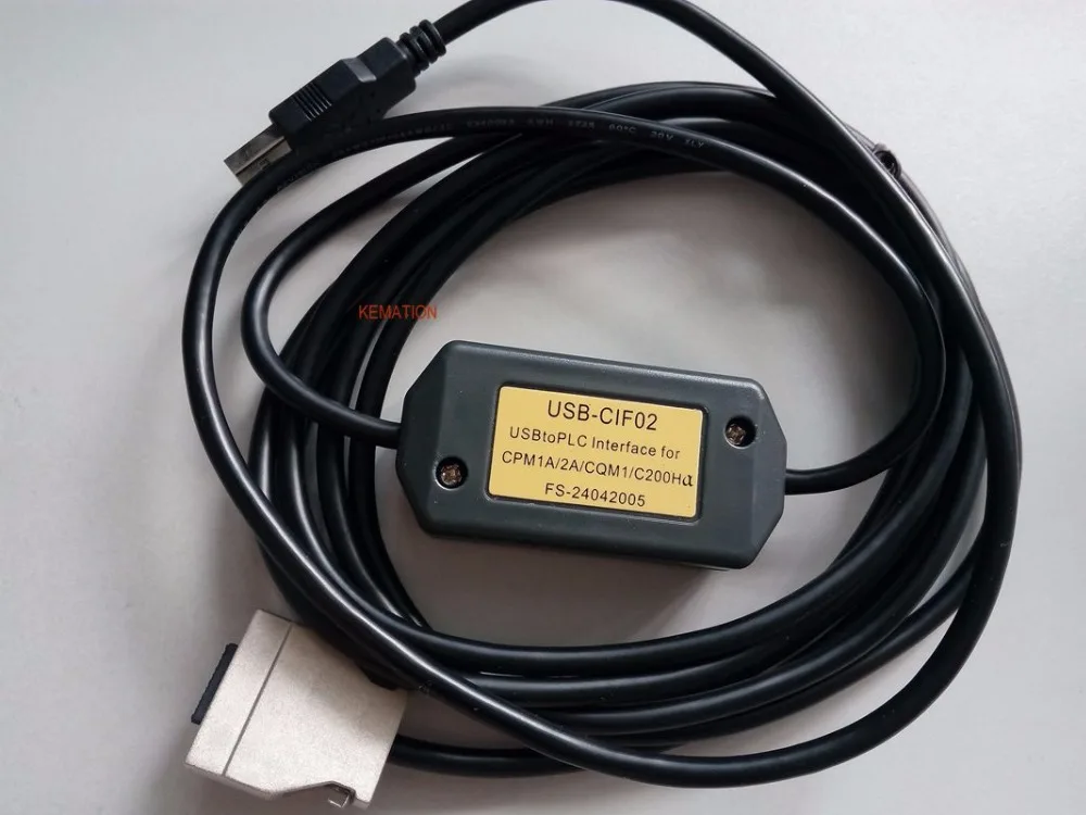 Флэш-накопитель для CQM1/CPM1/CPM1A/CPM2A/C200HS/C200HX/HG/HE/SRM1 USBCIF02 CS/CJ/ CQM1H/CPM2C PLC с кабелем