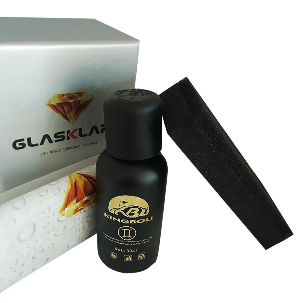 Жидкое керамическое покрытие для автомобиля GLASKLARE твердость 30 мл 10H
