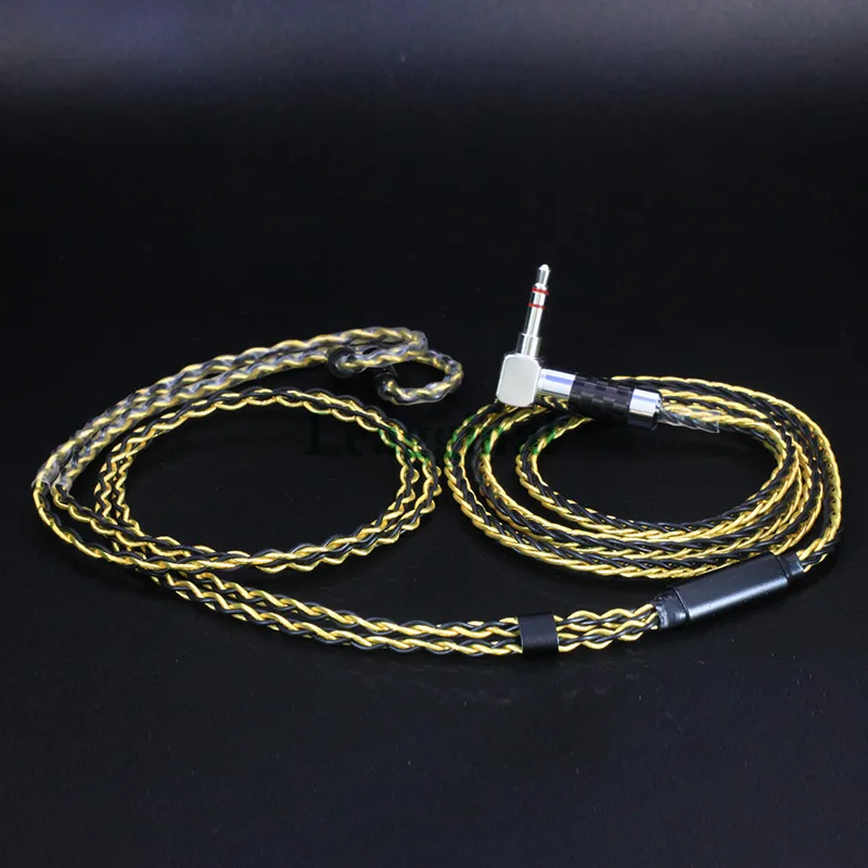 diy Headphone Upgrade wire single crystal copper silver plated mmcx tf10 im50 ie80 se535 ue900 | Электроника