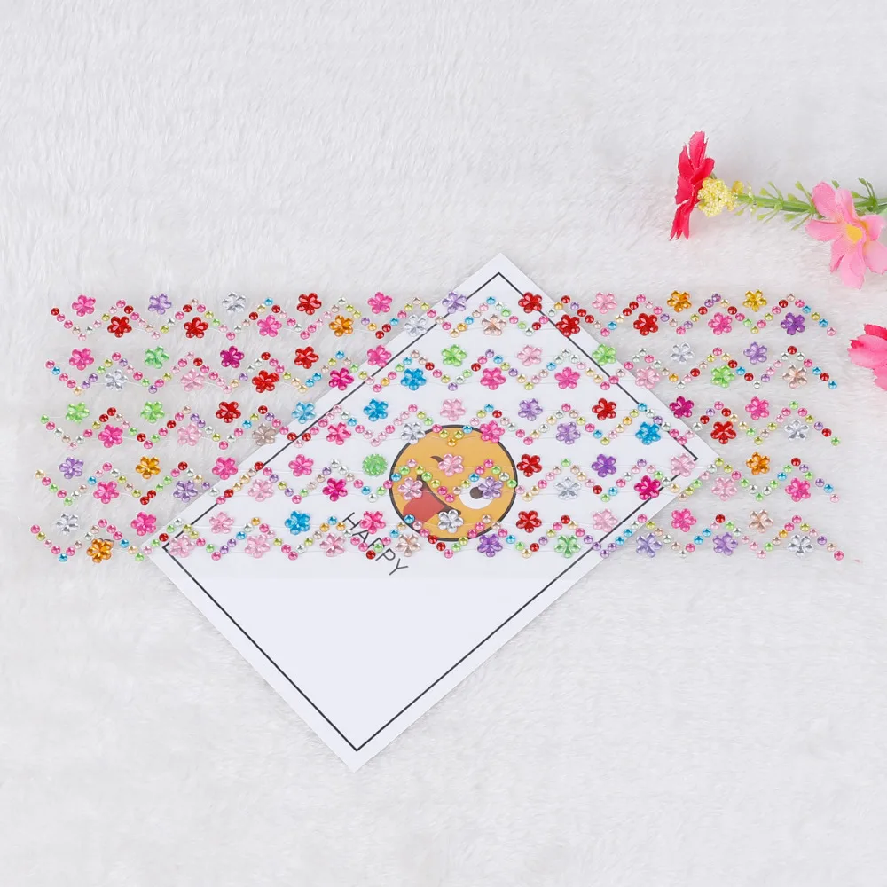 Наклейки акриловые Самоклеящиеся Для Стразы 5 шт./компл. 25 см