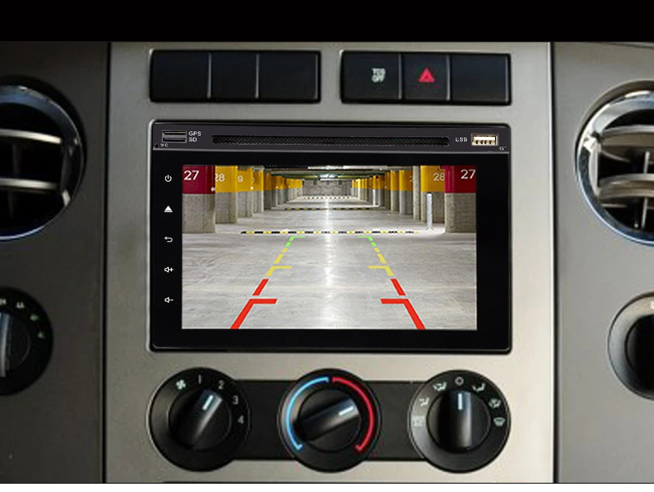 Eunavi автомобильный DVD 2 din радио для Ford 500/F150/Explorer/Edge/Expedition/Mustang/fusion/Фристайл 8 ядер 2G+ 3 2G Android 9