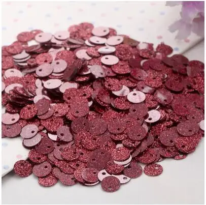 10mm glitter dk red Блестки Красные Блестки 3 мм-25 мм ПВХ свободные блестки пайетки дизайн ногтей Скрапбукинг шитье DIY Свадебные украшения Lentejuelas - Цвет: 10mm glitter dk red