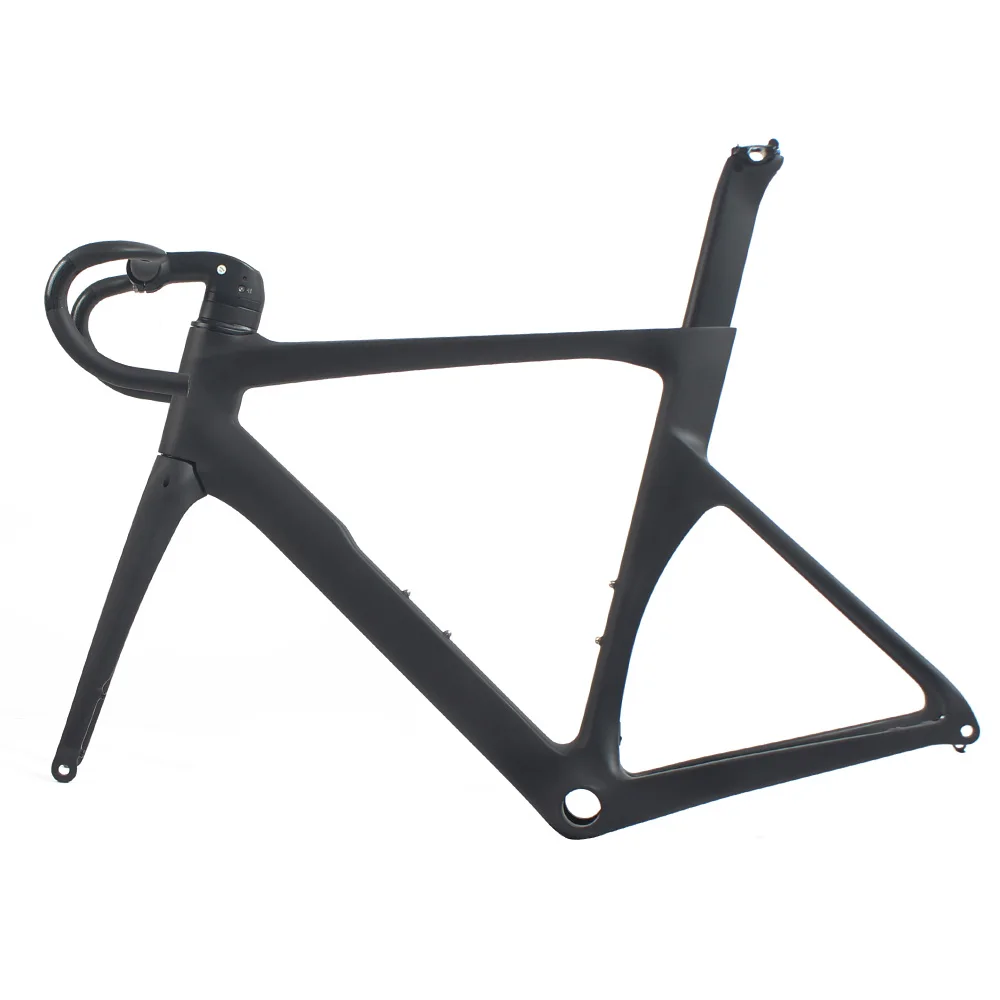 Карбоновая рама для велосипеда Aero дисковый тормоз 40 52 54 56 58 карбоновая + вилка