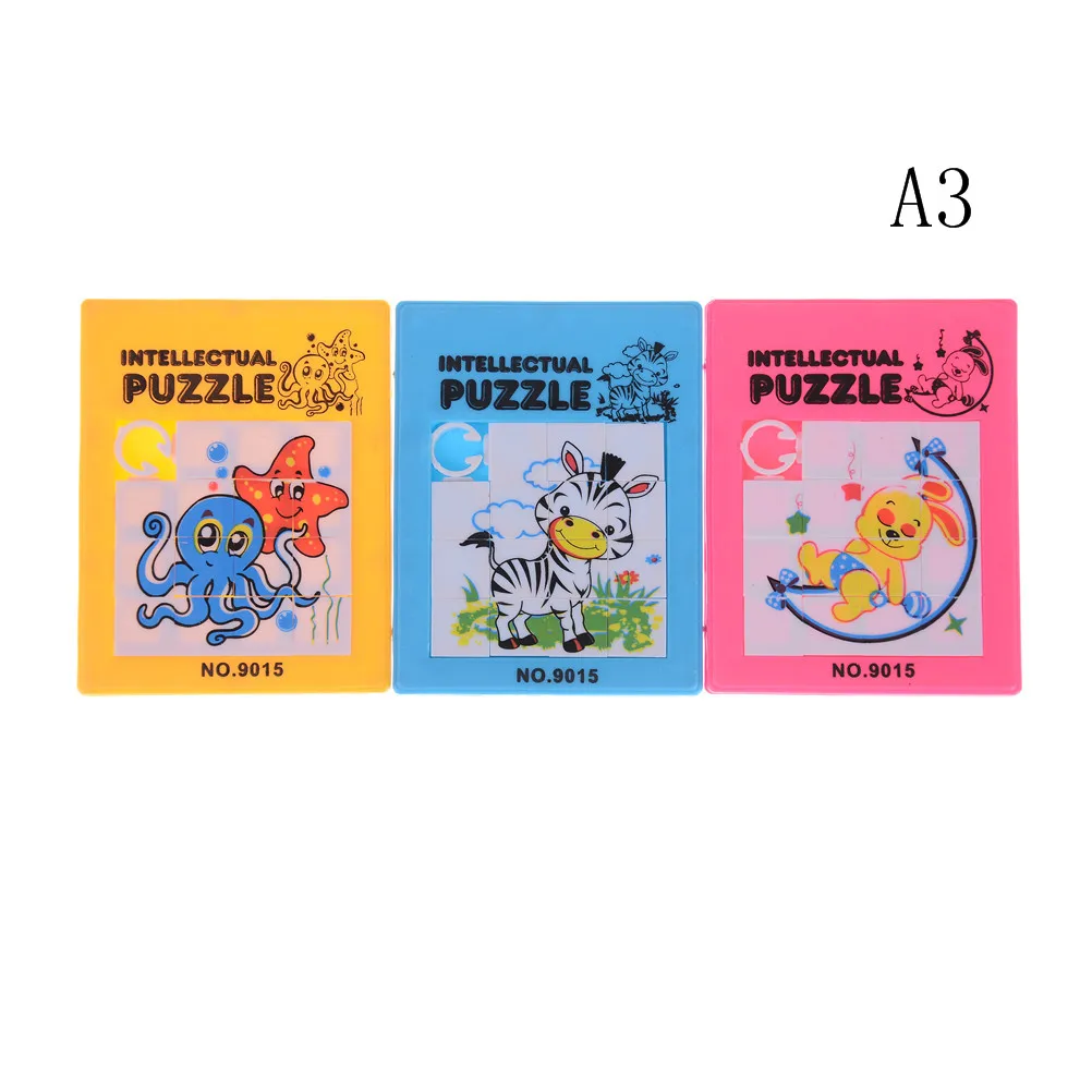 

Lovely Cartoon Animal Slide Puzzle Board Fidget Fiddle Toy For Kids/Children Party Favors Gift