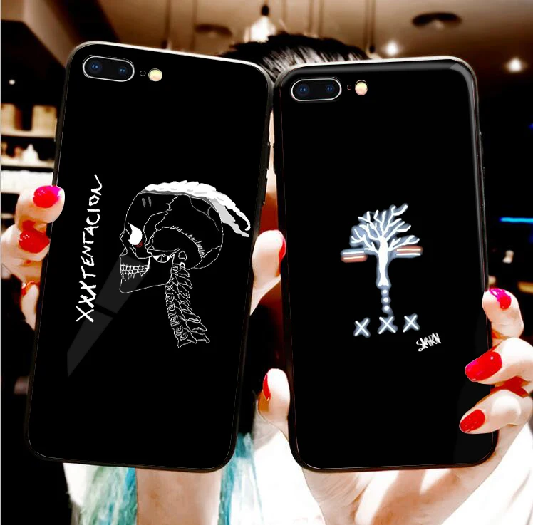 Мягкий силиконовый чехол Xxxtentacion для телефона Apple iPhone 8 7X6 Plus XS Max 11 Pro чехлы