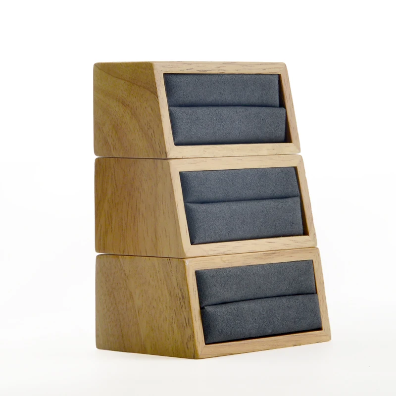 

oirlv wooden packaging bracelet bangle ring display holder stand jewelry display ring organizer display