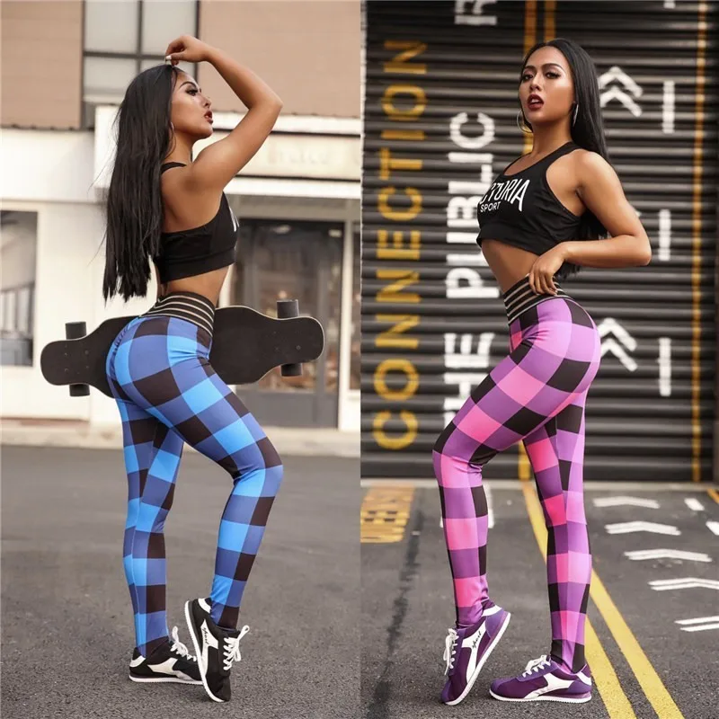 Женские леггинсы для фитнеса йоги женские сексуальные штаны спортивные новый