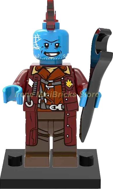 Стражи Галактики Marvel Супер Герои Yondu Star-Lord строительные блоки игрушки Фигурки Мстителей эндшпиль танос Мстители фильм