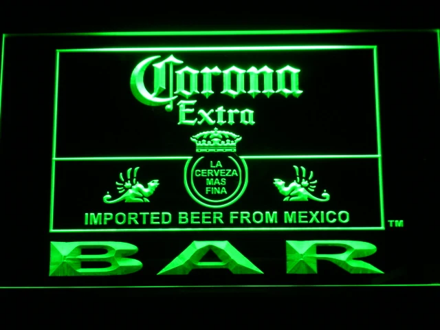 418 Corona Bar пиво дополнительные светодиодные неоновые световые вывески с