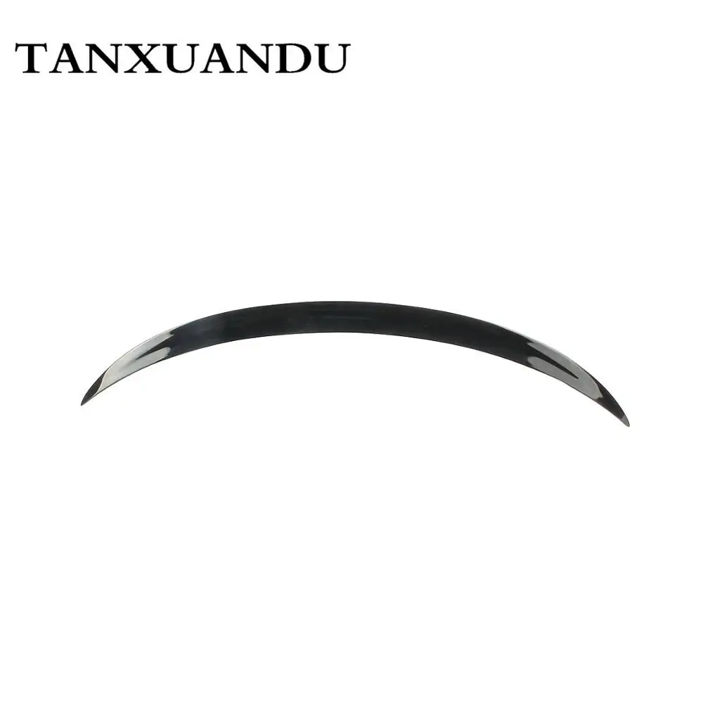 Окрашенный глянцевый черный ABS задний багажник спойлер крыло SJX заводского типа