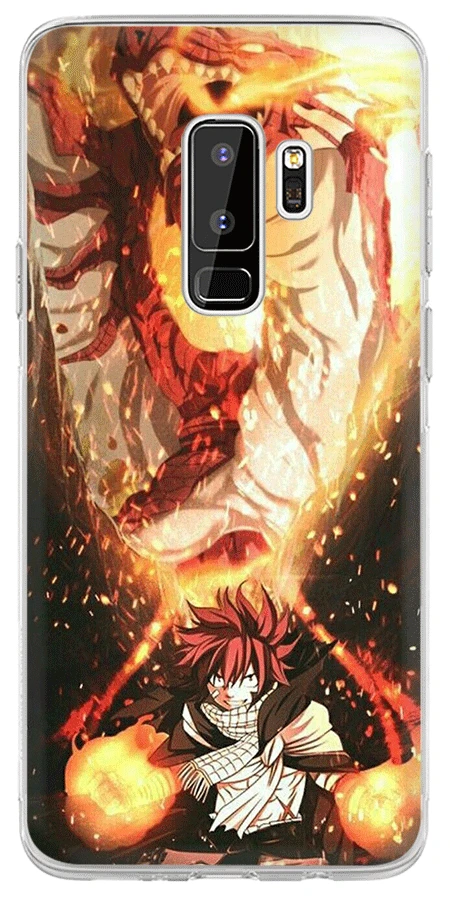 Чехол для мобильного телефона Gerleek Fairy Tail Samsung A7 A8 A9 A10 A30 A40 A50 A70 J6 S10 S10E S9 Plus M10 M20