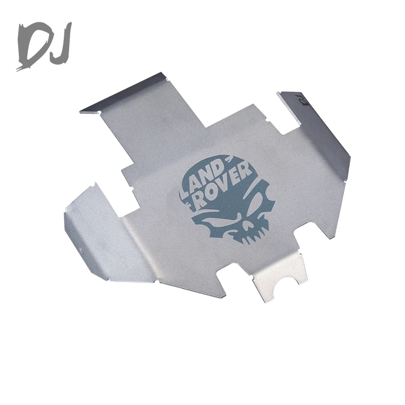 DJ нержавеющая сталь шасси бронированная защитная пластина для 1/10 RC Гусеничный