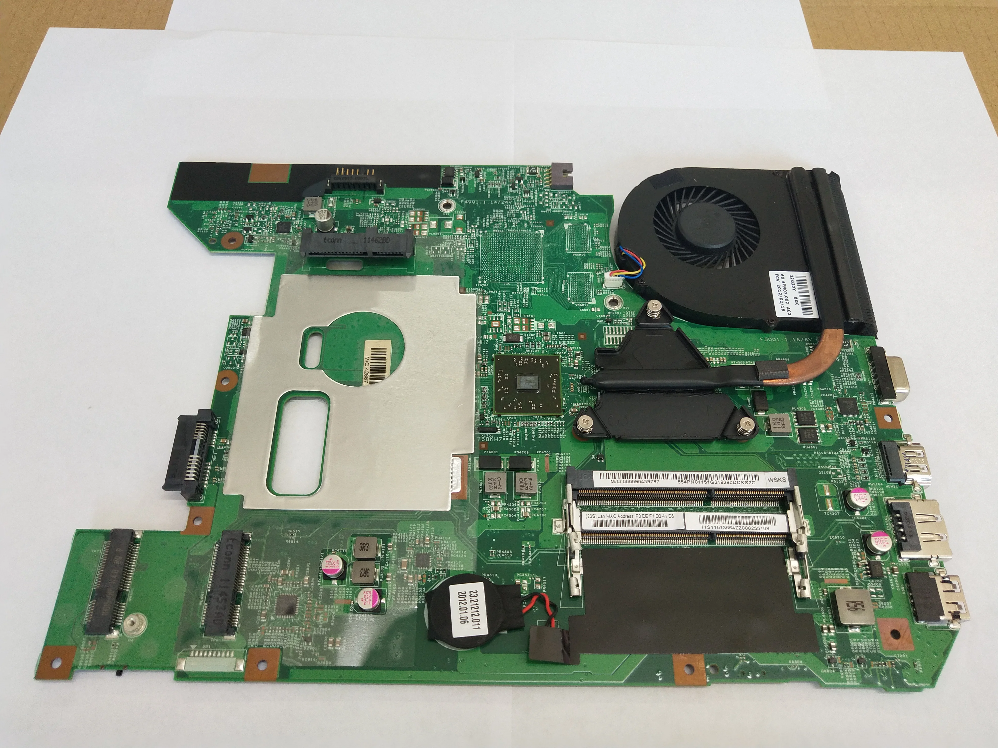 48.4PN01.011 для lenovo B575 B575E B570 B570E материнская плата для ноутбука с процессором AMD E-450