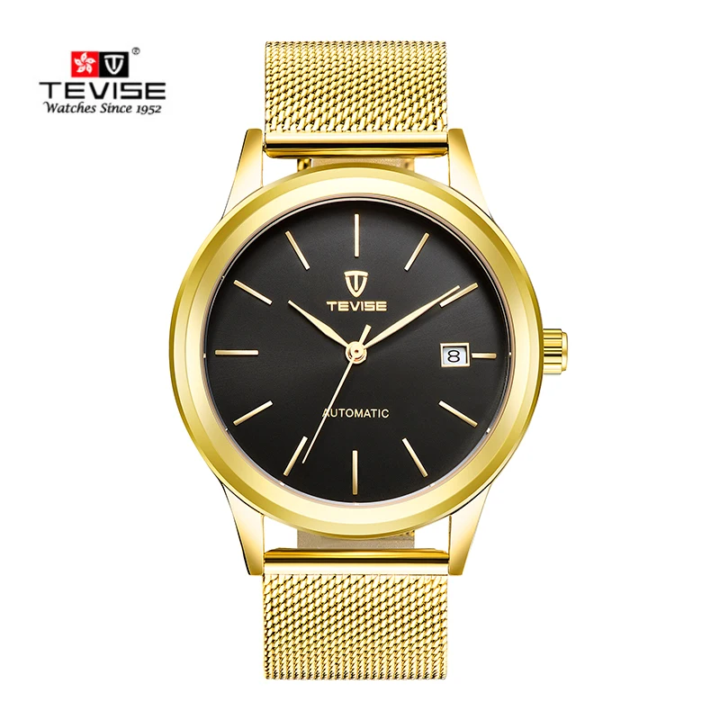 Часы мужские автоматические из нержавеющей стали|relogio brand|relogio fashionrelogio f |