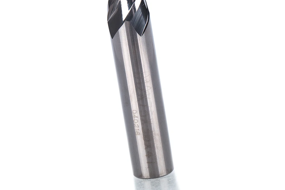 HUHAO 1 шт. HRC 65 Cermet 4 флейты Концевая фреза с винтовыми зубьями CNC Высокая износостойкость фреза для металлической отделки стали