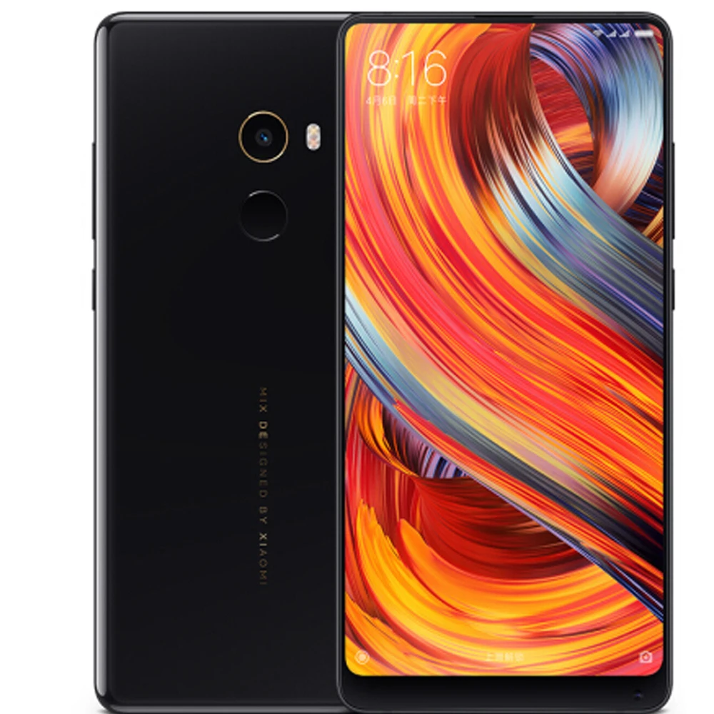 Оригинальный Xiaomi Mix 2 Mix2 мобильный телефон 6 ГБ 64 Snapdragon 835 Octa core 5.99 &quotFHD дисплей