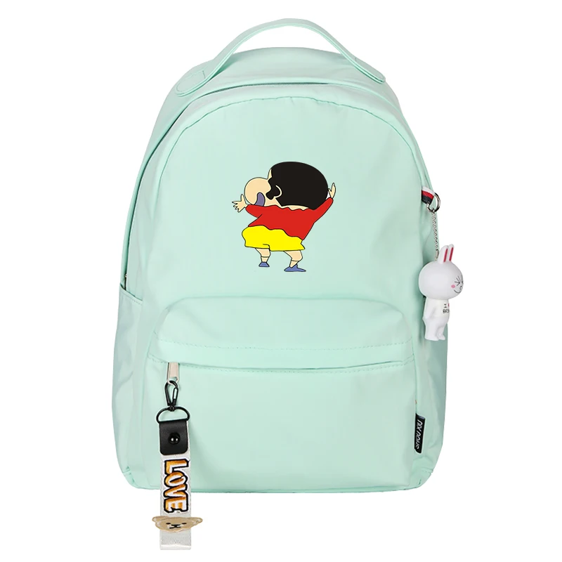 3 Crayon Shin-chan рюкзак с принтом Kawaii детские школьные сумки леденцовых цветов женский милый рюкзак туристический рюкзак Ainme Bagpack - Цвет: 3